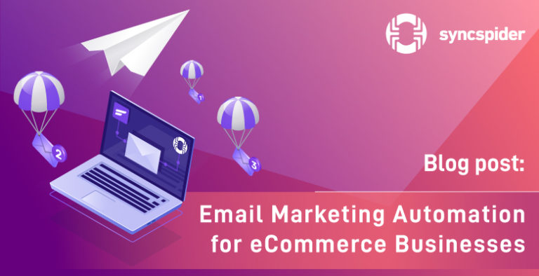 Email marketing automation for eCommerce business with SyncSpider and FluentCRM