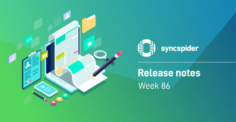 Release Notes, Week 86