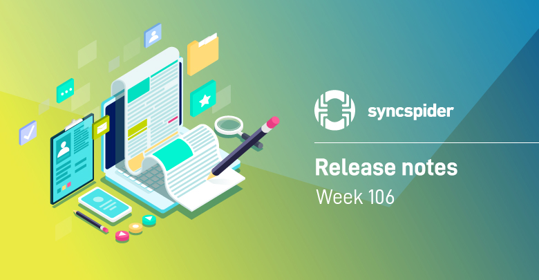 Release Notes, Week 106