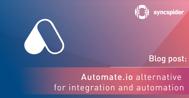 Automate.io alternative for integration and automation
