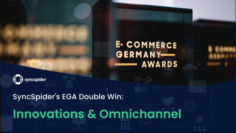 EGA 2023, E-Commerce Germany Award, SyncSpider Win Category innovations and Omnichannel