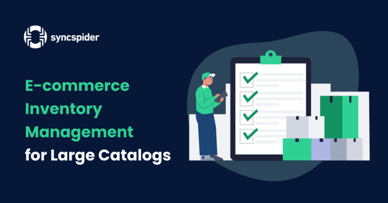 E-commerce inventory management for large catalogs