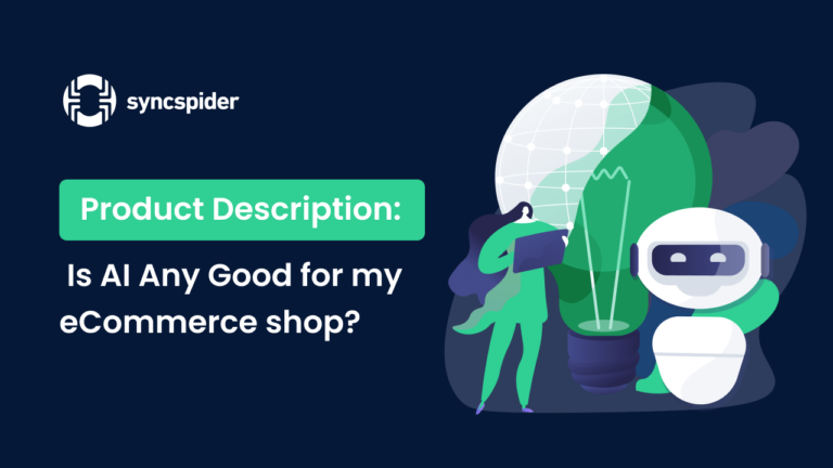 product description: is AI any good for my eCommerce shop
