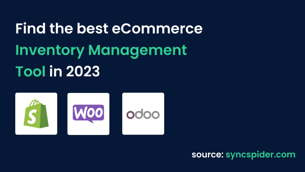 Find the best eCommerce Inventory Management Tool in 2023