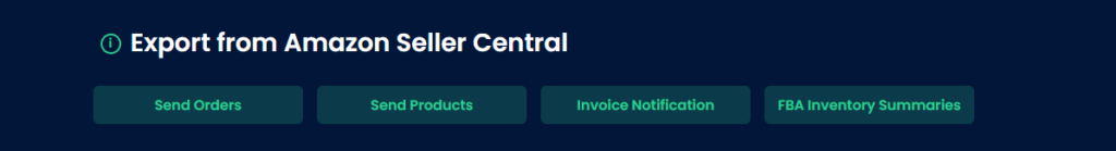 Amazon Seller Central Integration neue Entität