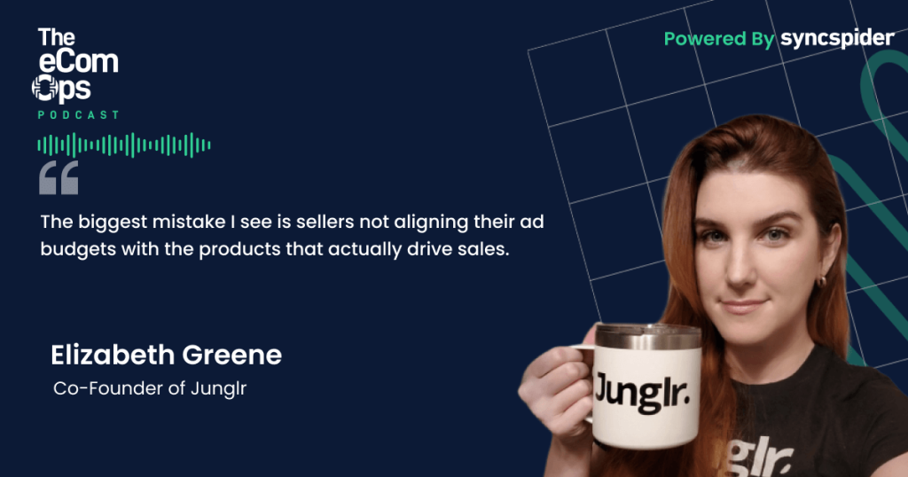 eCom Ops Podcast - Episode 122 - Quote, Elizabeth Greene, Co-Founder of Junglr